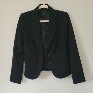 The Limited Black Tailored Two-Button Classic Women's Blazer Size 2